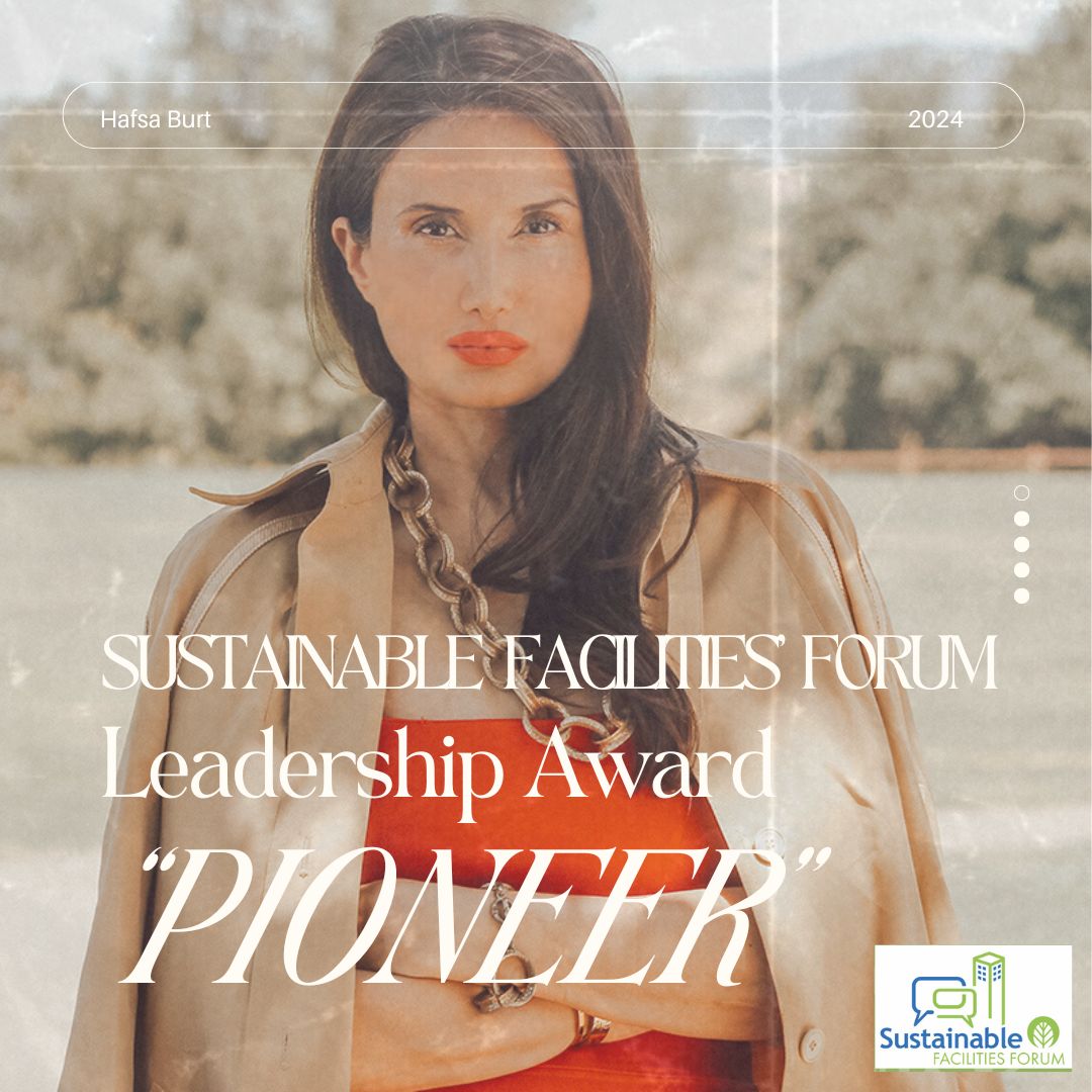 Hafsa Burt’s career stands as a testament to her unwavering dedication to advocating for regenerative solutions in the built environment. At a time when environmental sustainability and indoor air quality were scarcely acknowledged, Hafsa emerged as a vocal champion #award