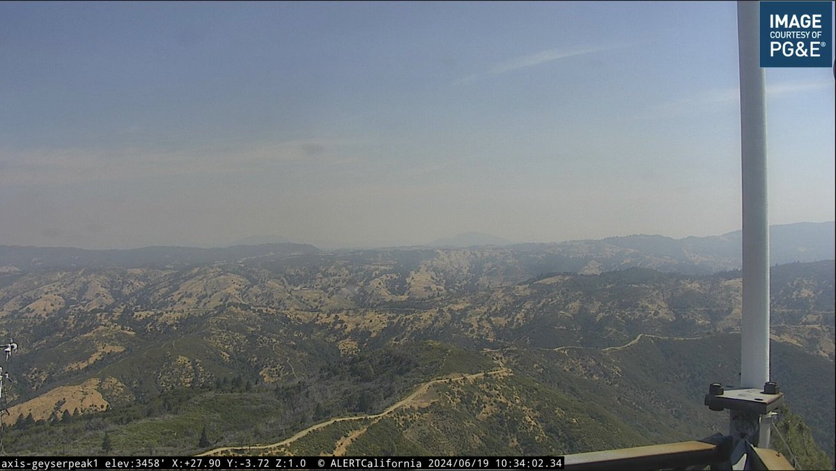 With so many wildfires across California, air quality is just one of the many concerns. Check conditions, and how they change through the day, at cameras.alertcalifornia.org.