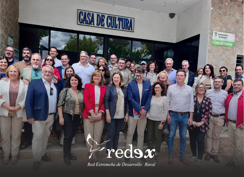 REDEXTREMADURA's tweet photo. Hoy 19 de junio de 2024 hemos celebrado la Asamblea General de REDEX dentro de las actividades del programa Grupo a Grupo Extremadura que este año hemos organizado contando con ARJABOR (Campo Arañuelo) como grupo anfitrión. https://t.co/X8tVQVXUpY