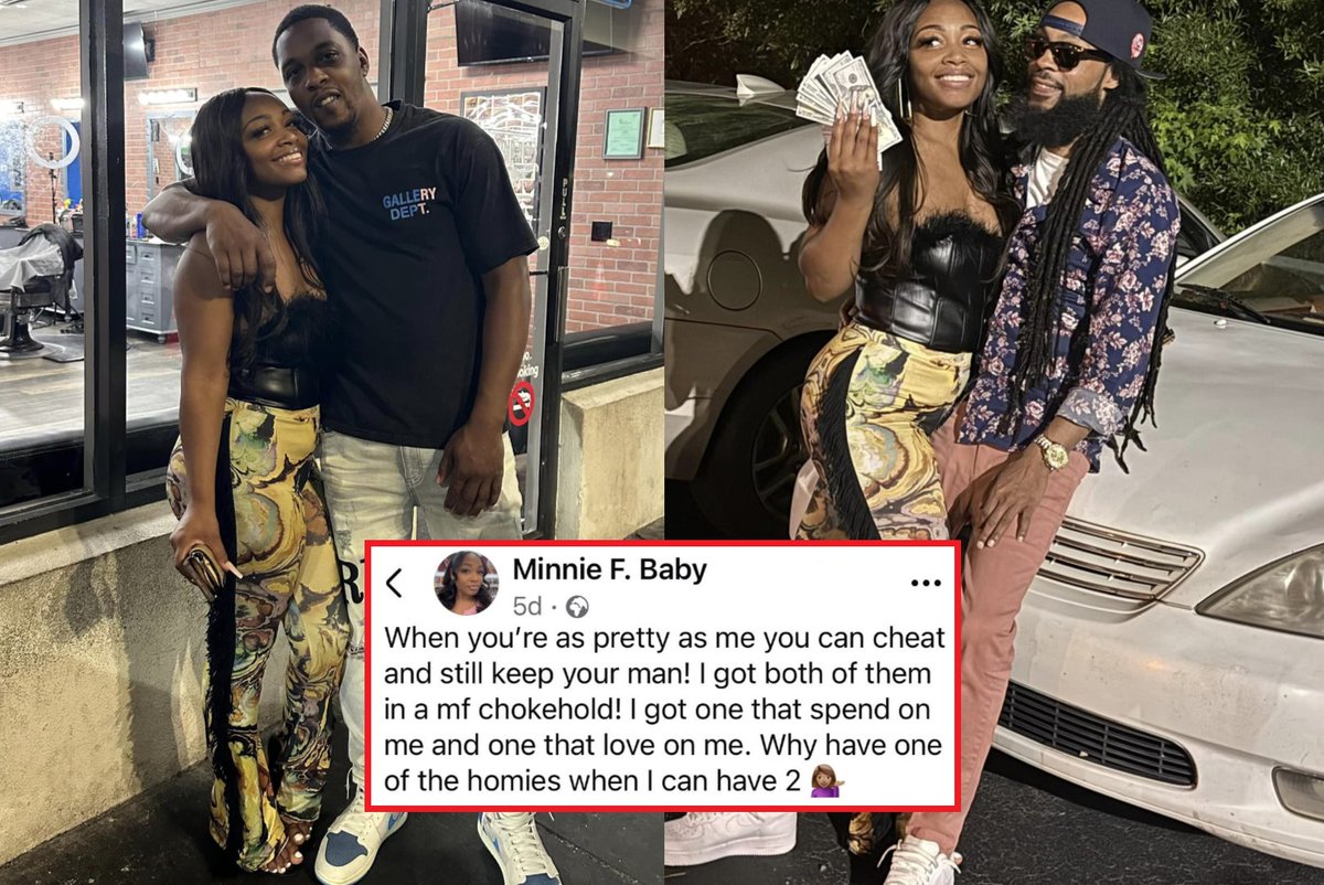 mymixtapez's tweet photo. Woman admits she's in a relationship with 2 men "One that spends on me and one that loves on me" 👀 https://t.co/lXKagAkoPC