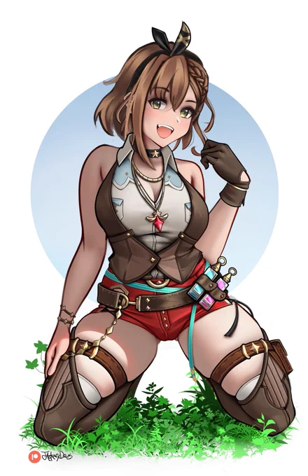 Ryza wishes to interrupt your scrolling to wish you a very good day 