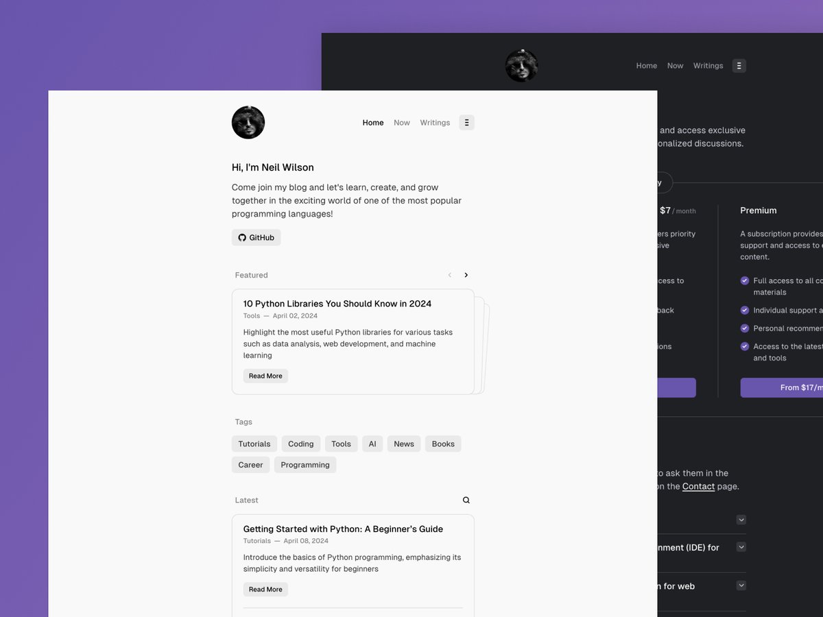 priorityvi's tweet photo. 👻 Format theme for @Ghost is published!

Format features a minimalist, modern design for personal blogs, offering seamless newsletter integration and curated recommendations.

🤩 Demo → https://t.co/Gt6QZQthWq
⬇️ Download → https://t.co/cWZEpFWBME https://t.co/jXRZZetupX