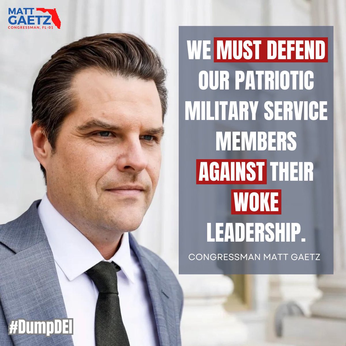GracieRose's tweet image. We MUST DEFEND our patriotic military service members AGAINST their WOKE leadership.

#DumpDEI