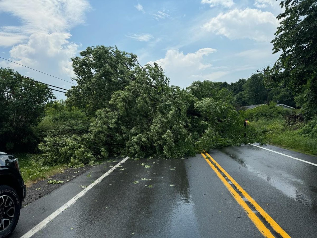 Clinton County Office of Emergency Services sent out a public safety message: 

ROAD BLOCKED- Route 9 in Beekmantown is blocked to all traffic/both directions near 7498 Route 9 (just south of Caulkins Road). Avoid this area for several hours as crews work to clear the road way.