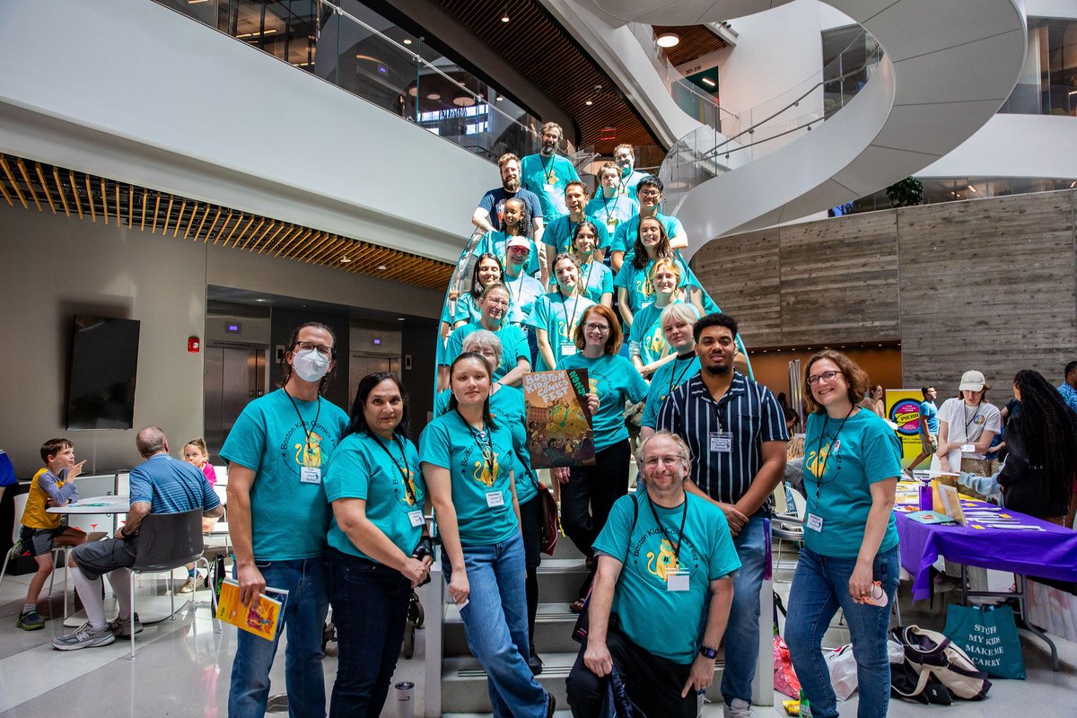 Thank you to our team of coordinators and volunteers for all their hard work putting together Boston Kids Comics Fest 2024! At its core, BKCF is all about community, and we're so thankful to work with such great people! bostonkidscomicsfest.org/our-team-2023/