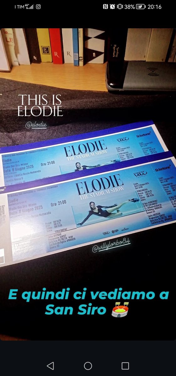 RobyNinAX's tweet photo. Nient'altro da aggiungere, Vostro Onore 👑
LUCCICHEREMO ANCHE A SAN SIRO ✨
@Elodiedipa

#Elodie #Elodea #SanSiro https://t.co/AK72MAuiCu
