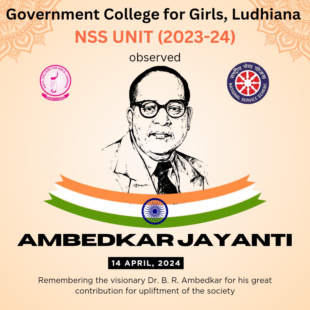 NSS_Gcg's tweet photo. Celebrating the visionary Dr. B.R. Ambedkar on his Jayanti! 🌟 NSS Unit organized a thoughtful tribute featuring a quiz on Dr. Ambedkar's remarkable life and legacy. Engaging young minds with his ideals of equality, justice, and social reform. 📘✨ https://t.co/RkxAv8nfZt