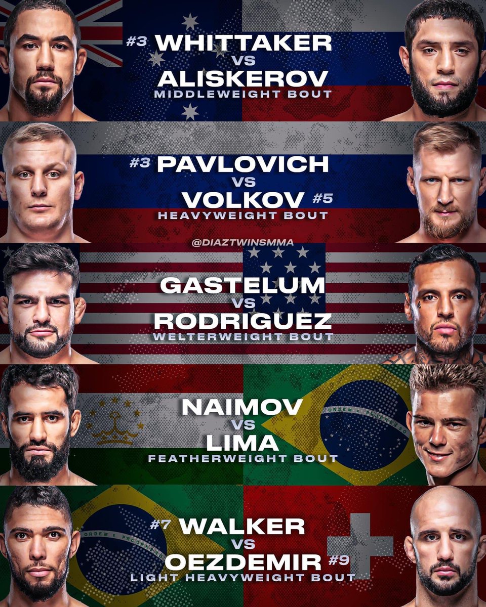 gastonreyno's tweet photo. Así quedó #UFCSaudiArabia https://t.co/kj9JUHjibM