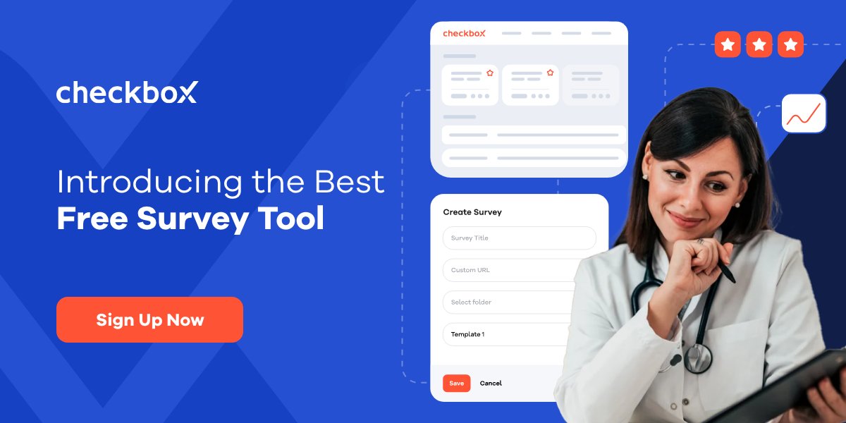 checkbox's tweet image. 🚀 Exciting News for the Survey Industry! We're thrilled to introduce Checkbox Free, the free trial of our fully-featured and robust survey software. 👉 Get started today: bit.ly/3xrCNAx