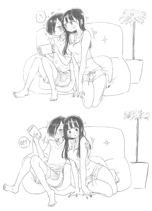 反撃される山田(同棲線)
#僕ヤバ 