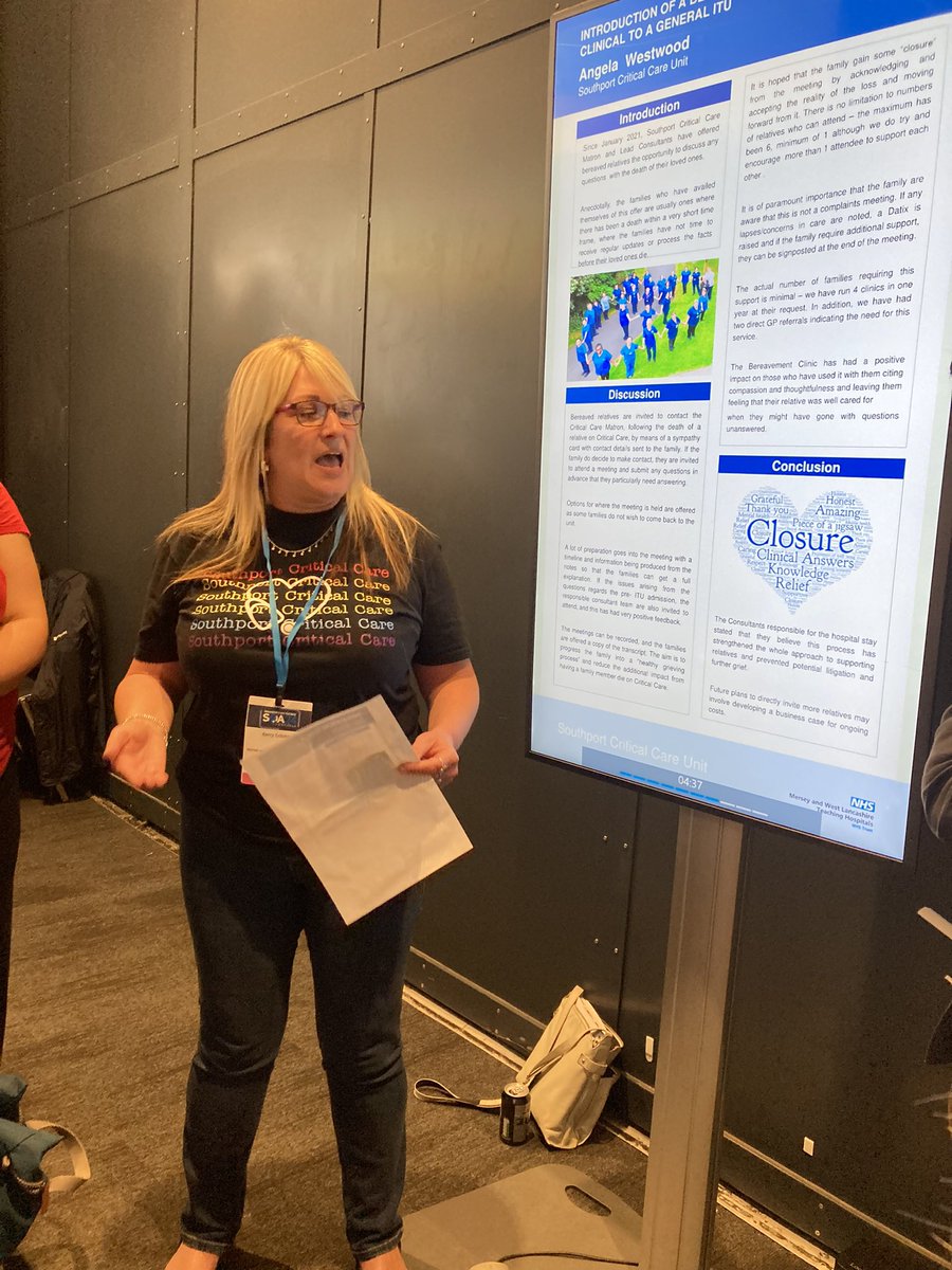 Southport Critical Care Unit (@teamcritcare) on Twitter photo So proud of our presenters today
5 posters at the #SOA2024 conference this year From <a href="/TeamCritCare/">Southport Critical Care Unit</a> <a href="/MWLNHS/">Mersey & West Lancs Teaching Hospitals NHS Trust</a>
Fantastic opportunity to be part of this event
#learning #networking So proud of our presenters today
5 posters at the #SOA2024 conference this year From <a href="/TeamCritCare/">Southport Critical Care Unit</a> <a href="/MWLNHS/">Mersey & West Lancs Teaching Hospitals NHS Trust</a>
Fantastic opportunity to be part of this event
#learning #networking