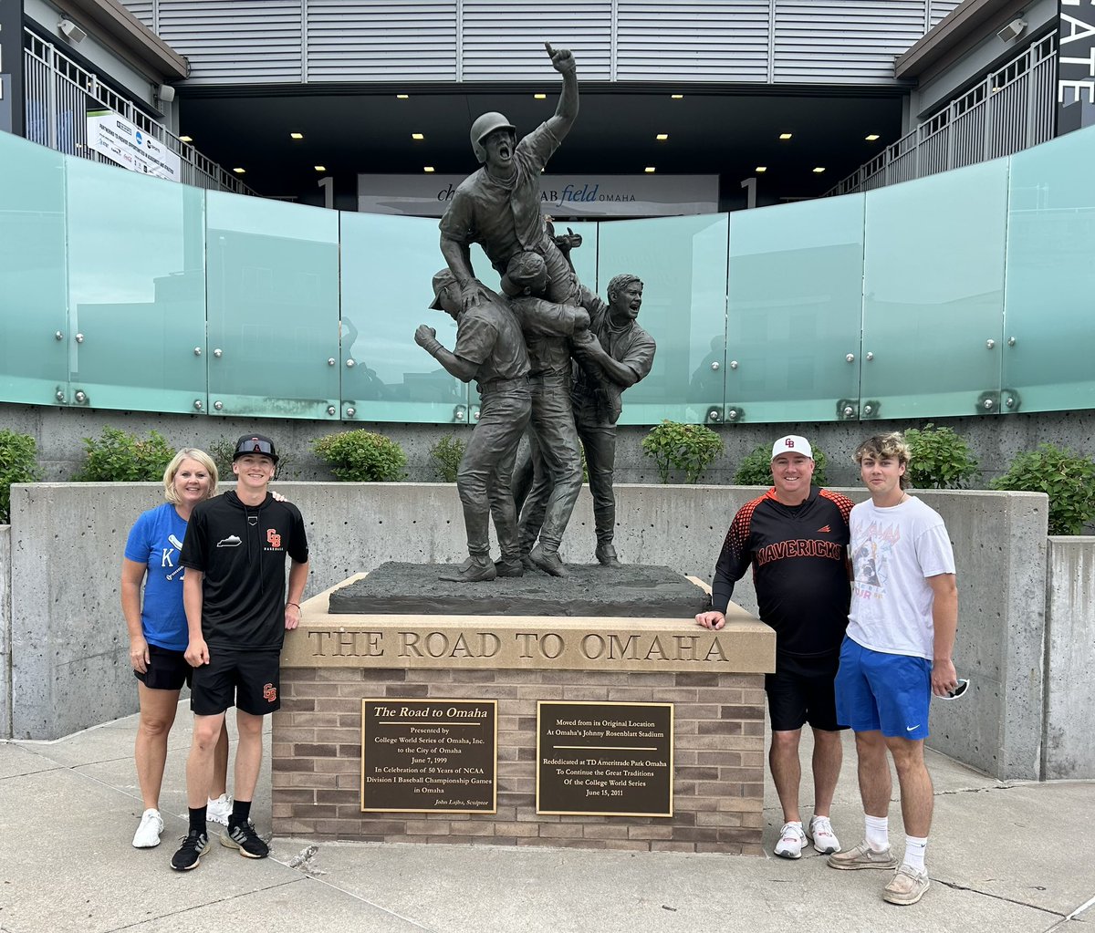 Cheering on the Cats in Omaha at the #MCWS