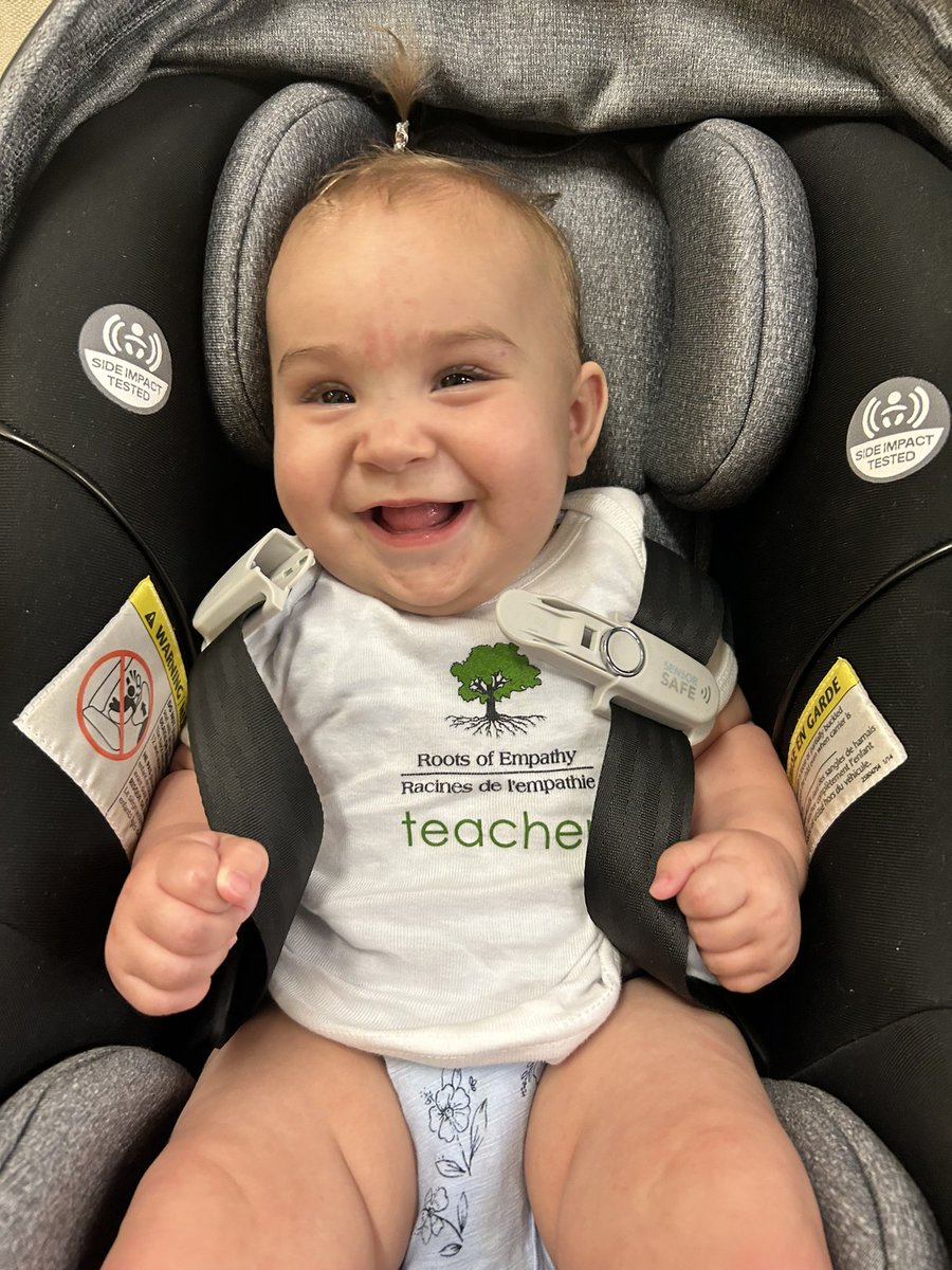 E had a blast at the <a href="/RootsofEmpathy/">Roots of Empathy</a> training today! <a href="/OttCatholicSB/">Ottawa Catholic School Board</a> <a href="/KimLacelle2/">kim Lacelle</a> We even got to see <a href="/AskariNasim/">Nasim Askarinasab</a> 🤍