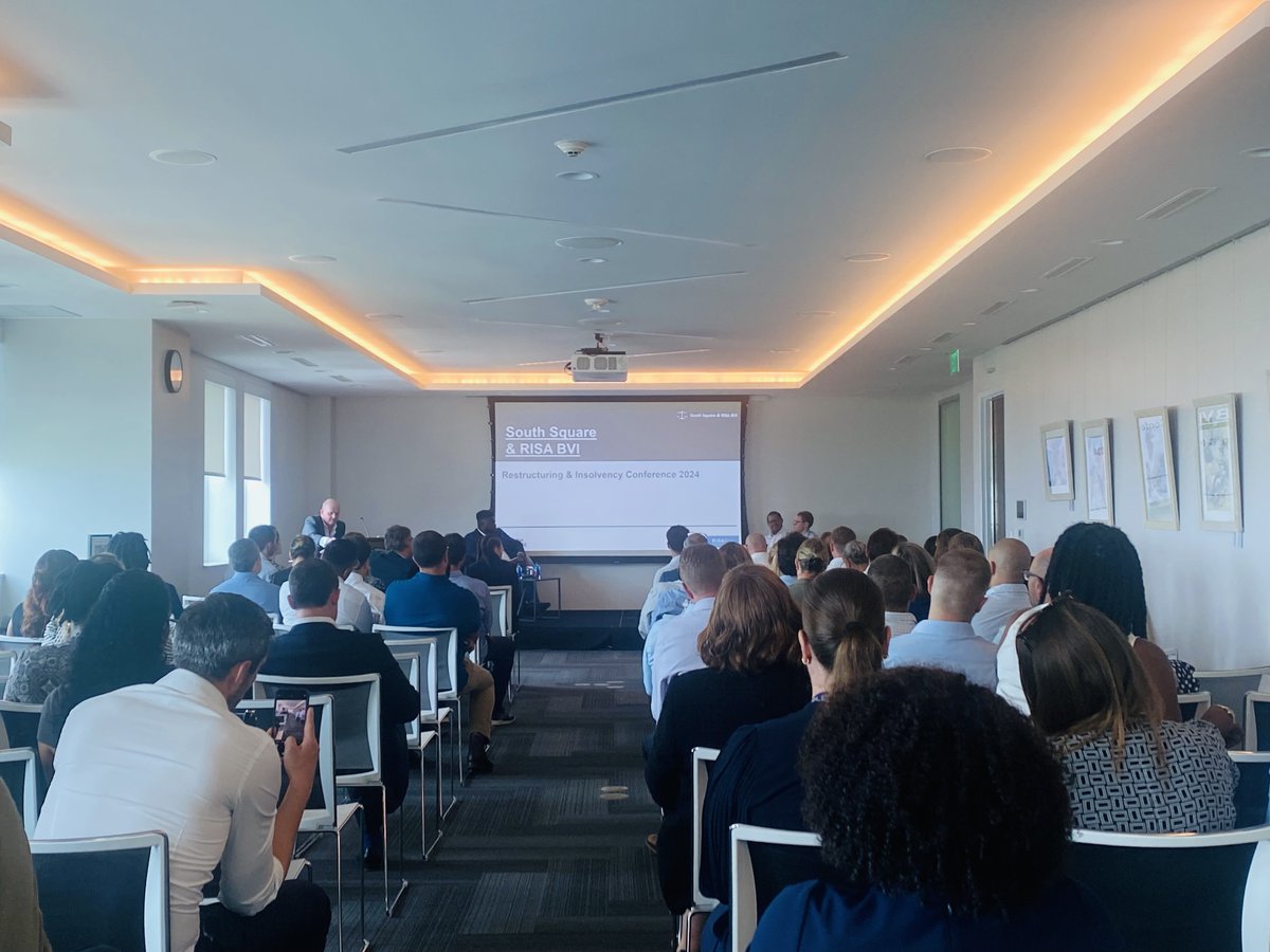We are honored to welcome <a href="/southsq/">South Square</a> &amp; RISA BVI back to the BVI IAC for their 2024 Restructuring &amp; Insolvency Conference 

#bviiac #legalevents #southsquare #risabvi #networking