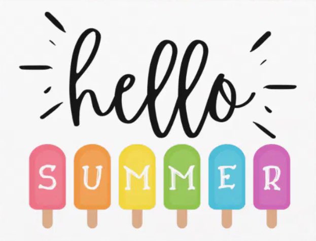 Wishing a fun, safe, and relaxing summer to all of my students &amp; colleagues! ☀️