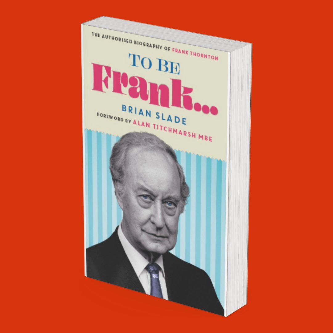 We are thrilled to have author Brian Slade joining us this Saturday Discover Bucks Museum

Hot Off the Press - Brain will be signing copies of his brand new book To Be Frank...

Tickets here: discoverbucksmuseum.org/whats-on/book-…