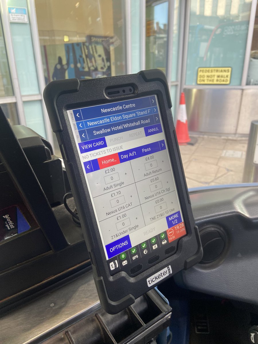 Really positive start with all our buses now fitted with the latest V9 ticket machines from <a href="/Ticketer_UK/">Ticketer</a> with thanks to the thankless work of <a href="/liamhall24/">Liam Hall</a> who’s gone above and beyond making sure these are fitted and any teething issues sorted swiftly! Loving them!

#busdriver