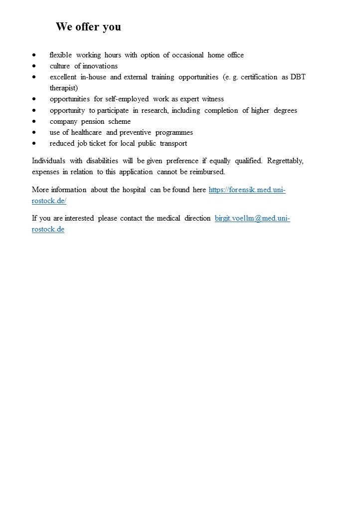 Forensic Psychiatry, Rostock (@forensicrostock) on Twitter photo 