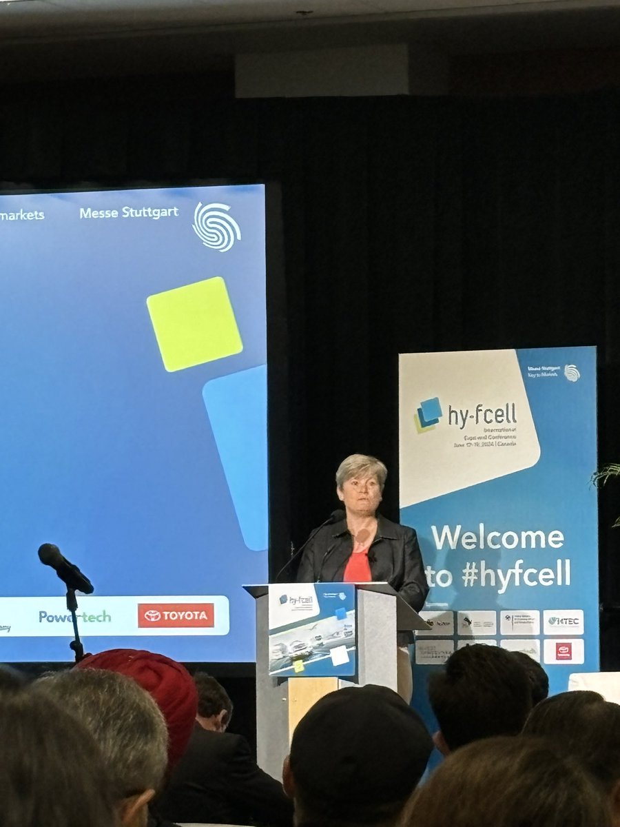 Alexa_Young's tweet photo. #Hydrogen has a role in our energy mix as we lay a foundation for #energy security, affordability + reliability.
Both blue hydrogen (produced with low-carbon BC #LNG) + green as more clean #electricity comes online.
Glimpsed some of the cool stuff happening in BC at #hyfcell https://t.co/3R2nYAADz7