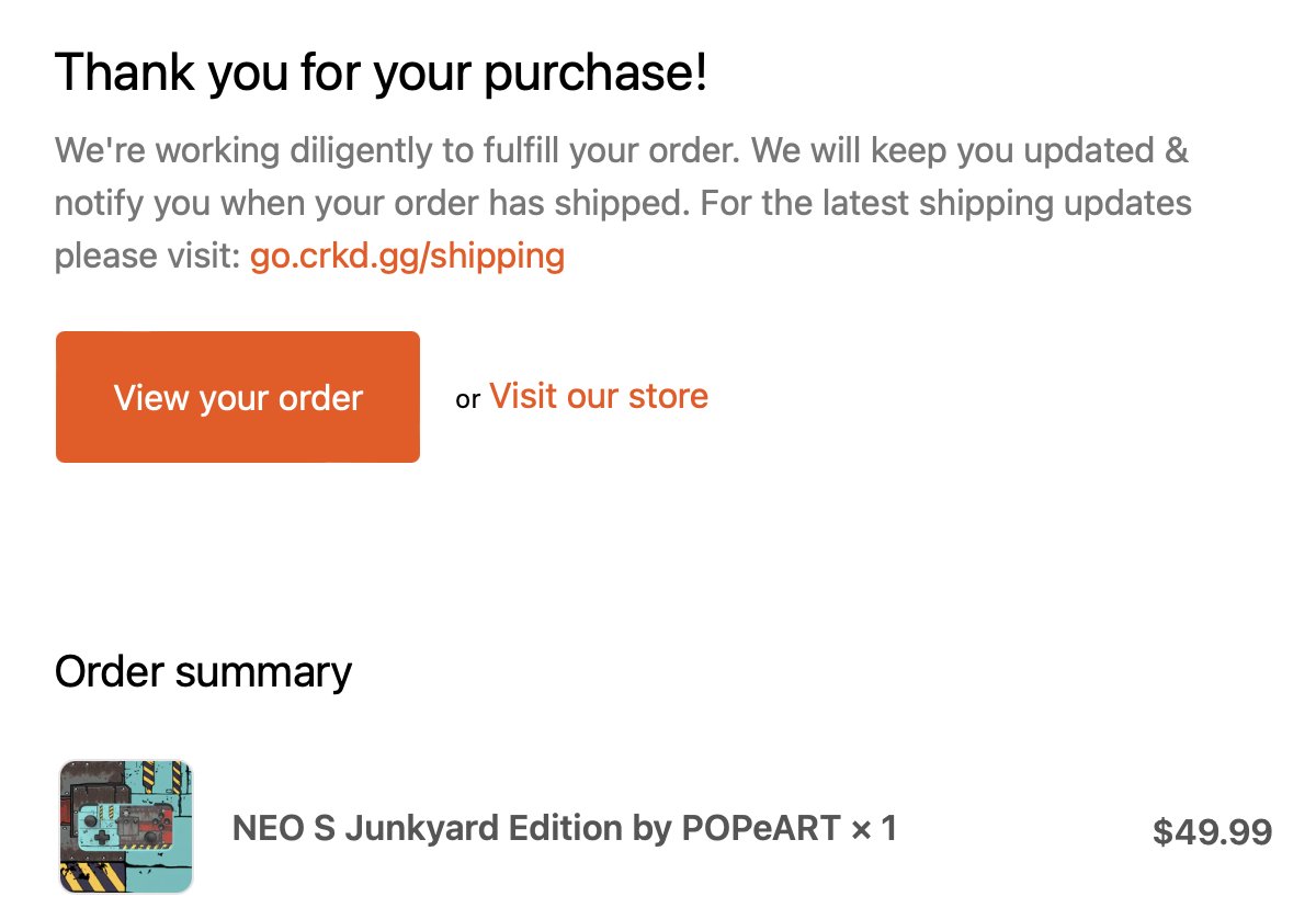 kodeations's tweet image. Just picked up another Controller by @crkdgg and @POPeART_  Not only are these controllers the BEST I have seen for The Switch, but they work really well with my phone as well! #TheSwitch #NEOs #Controller