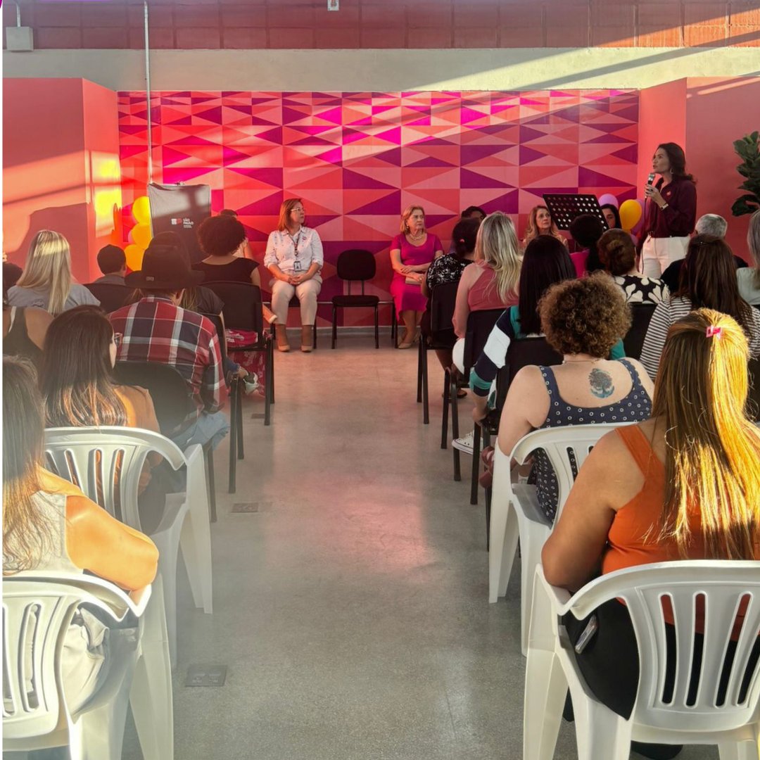 secmulhersp's tweet photo. 💕🏠 Casa da Mulher Paulista inaugurada em Espírito Santo do Pinhal!
O espaço é idealizado para acolher mulheres vítimas de violência dando suporte para recomeçarem suas vida. É a 13ª entregue na gestão Tarcísio de Freitas.
#SPportodas #SPMulher #GovernoSP #SãoPauloSãoTodos https://t.co/Ph1S7djJi9