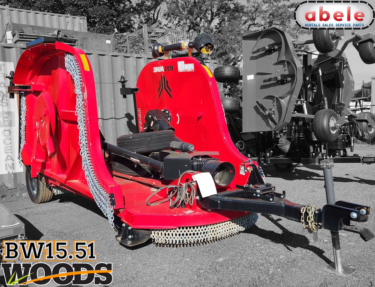 AbeleTractor's tweet image. MACHINE OF THE DAY!
@WoodsEquipment  BW15.51
Call today to upgrade your mowing game with the Woods BW15.51 and achieve the perfect cut every time! Reach us at 518-438-4444.
#LawnCare #MowingMadeEasy #PerfectCut #WoodsEquipment