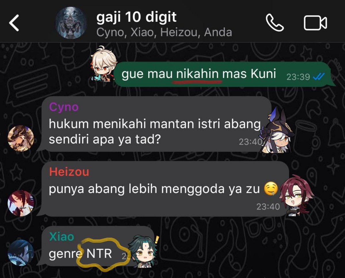 wanderersayang's tweet image. #kazuscara short fic 

Kazuha jadi suami sambung Kunikuzushi.