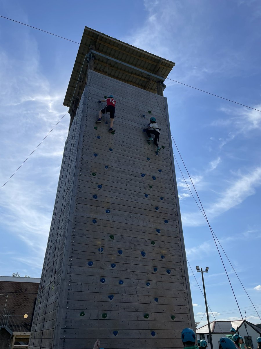 Brilliant teamwork and a lot of bravery - well done Year 6!