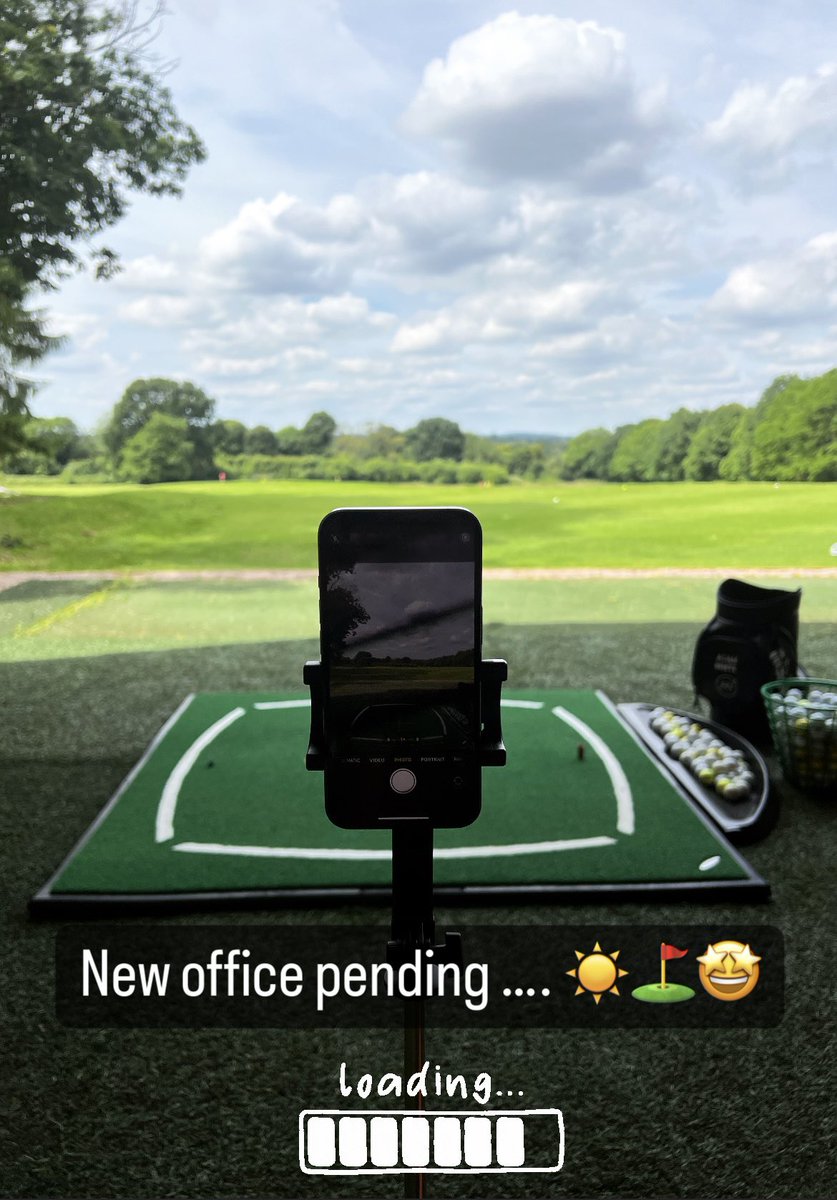 New office 🤩⛳️