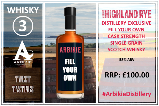 Steve Rush (@thewhiskywire) on Twitter photo It’s time to move onto third and final dram of the night; <a href="/Arbikie/">Arbikie Distillery</a> Distillery Exclusive / Bottle Your Own Cask Strength Single Grain Scotch Whisky. What nasal niceties can you pick up? #ArbikieDistillery #Scotch #Whisky It’s time to move onto third and final dram of the night; <a href="/Arbikie/">Arbikie Distillery</a> Distillery Exclusive / Bottle Your Own Cask Strength Single Grain Scotch Whisky. What nasal niceties can you pick up? #ArbikieDistillery #Scotch #Whisky