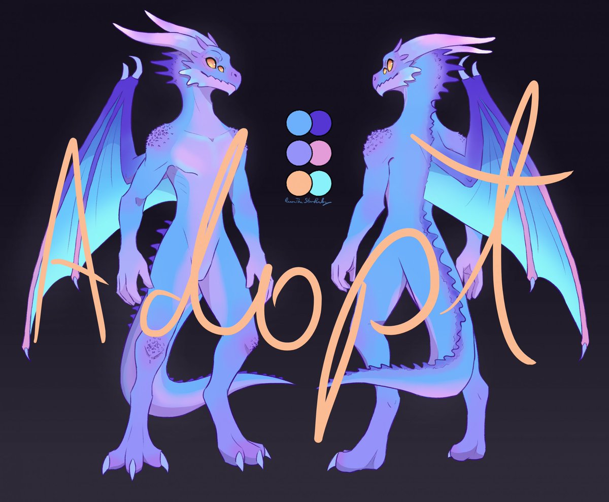 RuruTheStarRuby's tweet photo. Alien Dragon Adopt!
ENDS IN 24H

Status: OPEN
────────
SB: 40$
MB: 5$
AB: none

Bid on my FA!
https://t.co/Z0adQxLnme

#dragon #adopt #adoptable #alien #furry #fursona #scalie https://t.co/SBFsEum7wl