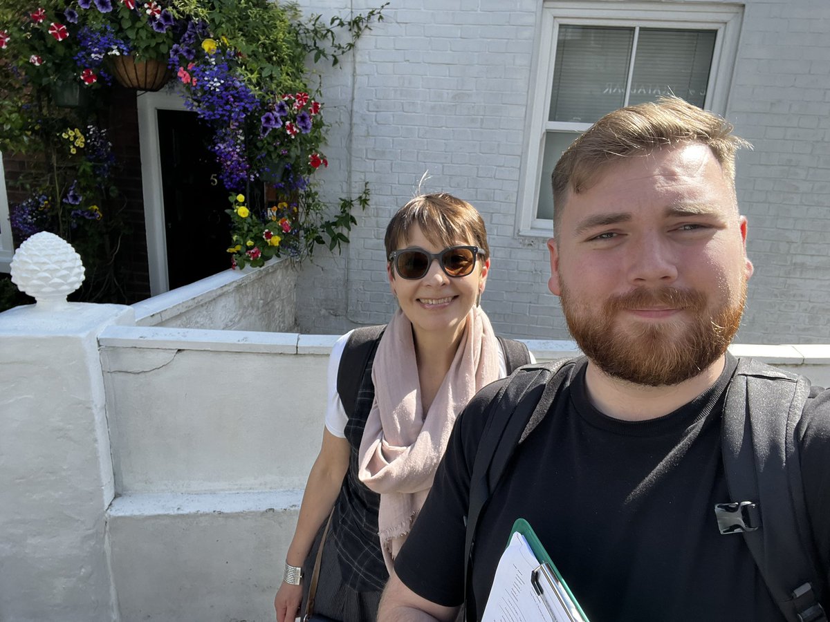 Really positive feedback today in Brighton Pavilion for our amazing candidate <a href="/sianberry/">Sian Berry</a>. Brighton knows how much of an impact a Green MP can have, but we can never be complacent, if your local and have some time spare come up and help the campaign!