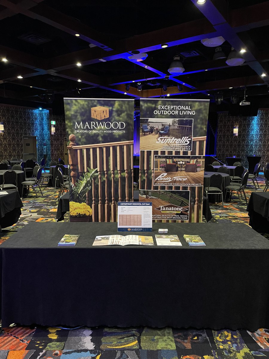 MarwoodLtd's tweet photo. Marwood representing at the Castle Western Buying Expo in Calgary, AB. #marwoodltd #CastleBuildingCentres https://t.co/OwCnOS3Lor