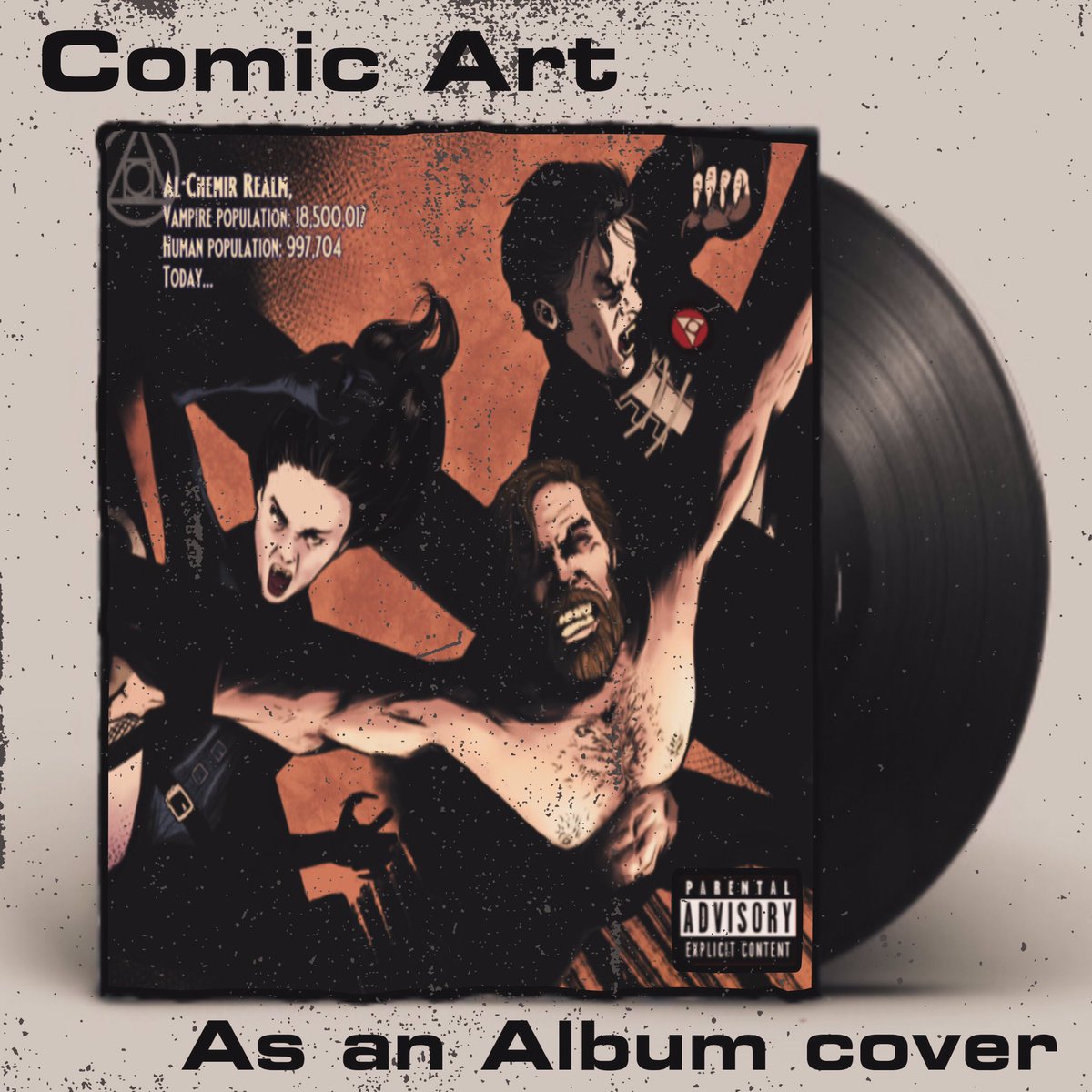 When your upcoming Comic has artwork that can easily work as an album cover. Why not showcase it? 
Comic: Dracaena Vol. 1 (out July 10th) 
Pre-Order now (Link in Bio)
#comic #comicbookfans #comicart #comicartist #artascover #indiecomics #comicbooks