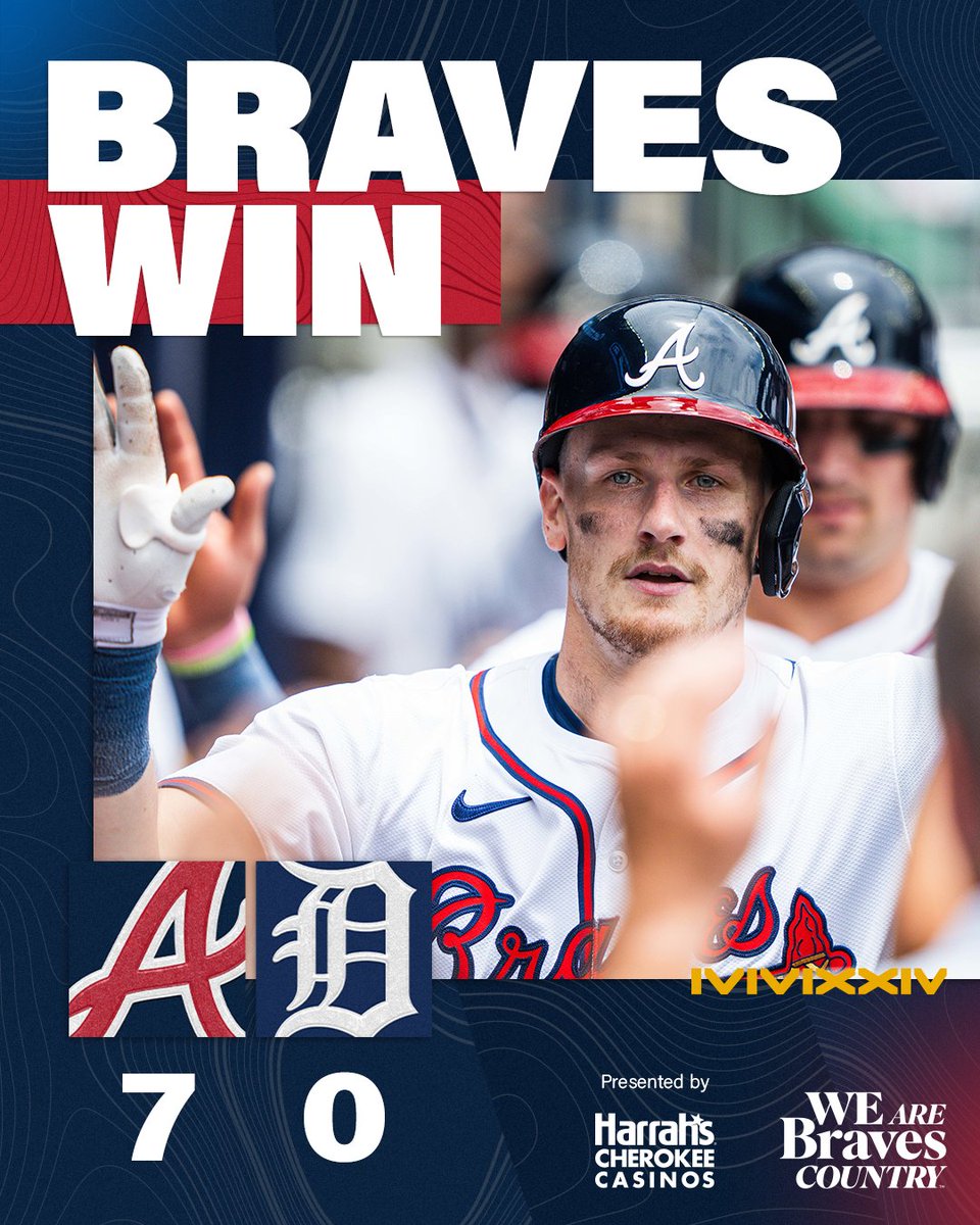 Series sweep 🧹

#BravesCountry