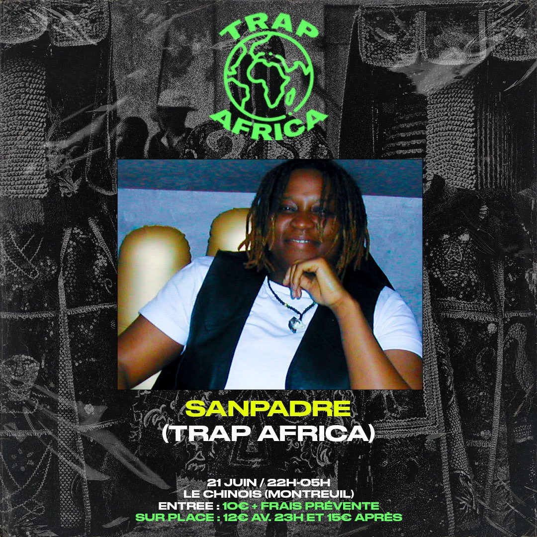 Rdv ce vendredi de 22h à 5h pour la <a href="/trapafrica_/">Cheetah Experience</a> au Chinois (Montreuil) =&gt; shotgun.live/fr/events/fete…