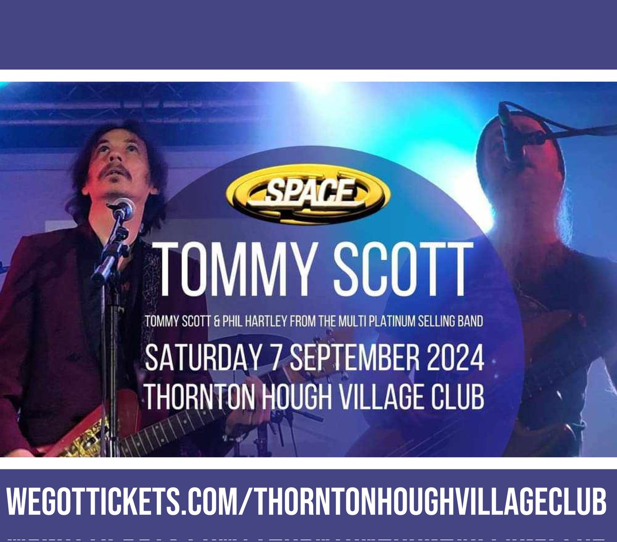 #TommyScottDuo
Saturday 7th September 2024
<a href="/THVClive/">ThorntonHoughVC</a> Tickets Available wegottickets.com/thorntonhoughv…