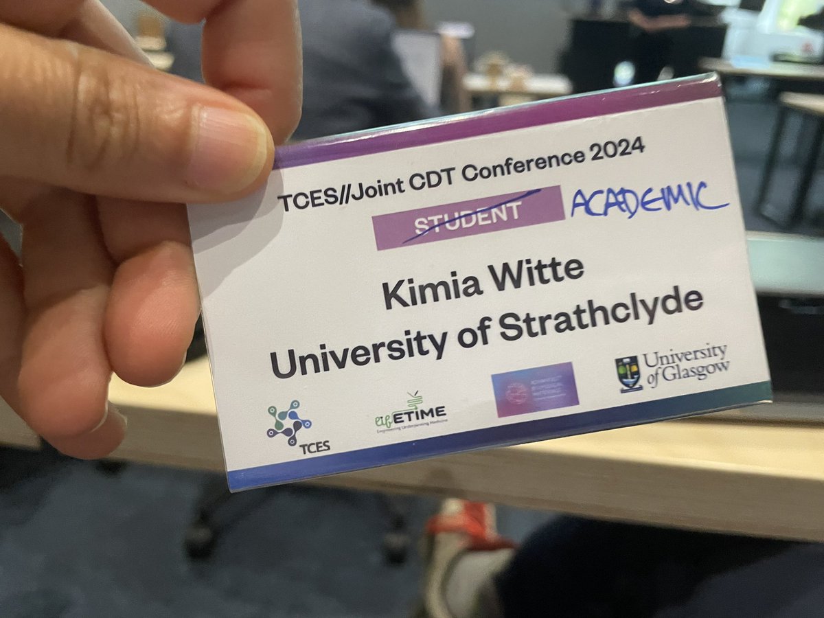 KimiaWitte's tweet image. Always a student!
#TCES2024 
#TCESxCDTs