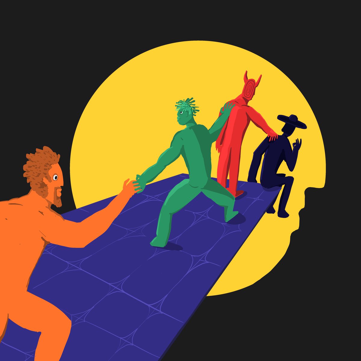 Time travellers 

ABSTRACT HERBS 

🌕