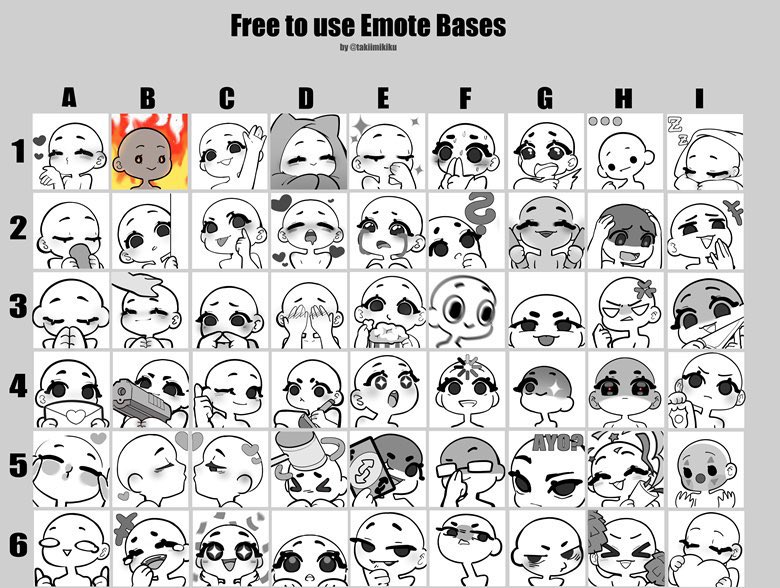 💙 EMOTE RAFFLE💙

╰☆ Winner gets 2 Emotes!! 💙

╰☆ Rules:
- Like + RT 
- Comment which emote you like!

╰☆ Deadline: July 10th 2024 💙

emote base by Takiimikikun 💙