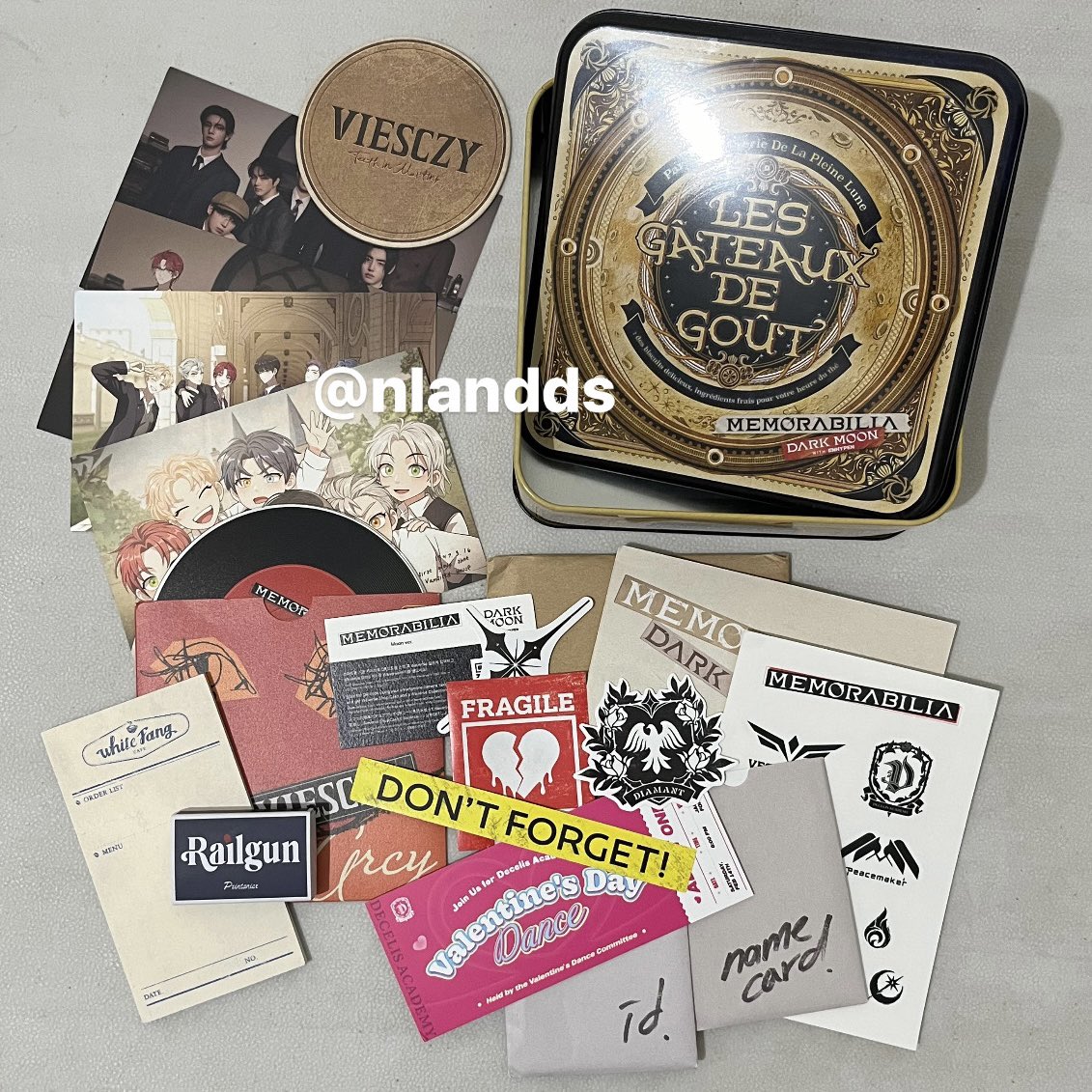 ——. ౨ৎ wts Ifb pc enhypen all mem

꒰ ❛ a thread ❜ ꒱ 

꩜ ina only
꩜ vid condi dm
꩜ keep with dp
꩜ price nett, exc pack
꩜ bisa req 🍊vid
꩜ dom depok, dom padang (tanya dl)

t. want sell Ifs photocard album ld memorabilia official jungwon heeseung jay sunghoon sunoo ni-ki