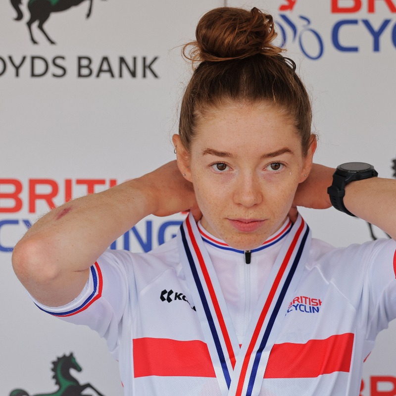 BritishCycling's tweet photo. Anna Henderson regained her national time-trial title, while Josh Tarling retrained his, on a thrilling opening day of the 2024 Lloyds Bank National Road Championships at Catterick Garrison. 

Josie Nelson and Tomos Pattinson claimed the under-23 crowns. 

#NatRoadChamps
