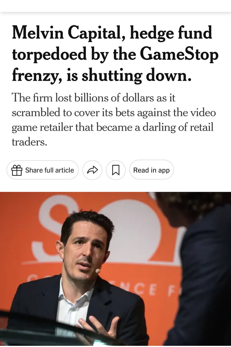 MrMikeInvesting's tweet image. THE DAYS WHEN $GME BANKRUPTED MANY HEDGE FUNDS IS INCOMING…🚨

#GME IS READY TO SHORT SQUEEZE WITH ITS OVER $4 BILLION IN CASH 🎱

THE SHORT SQUEEZE IS INCOMING AND WHEN IT HAPPENS THERE IS NOTHING STOPPING $GME AND IT’LL FLY PAST $150++ 💎🙌