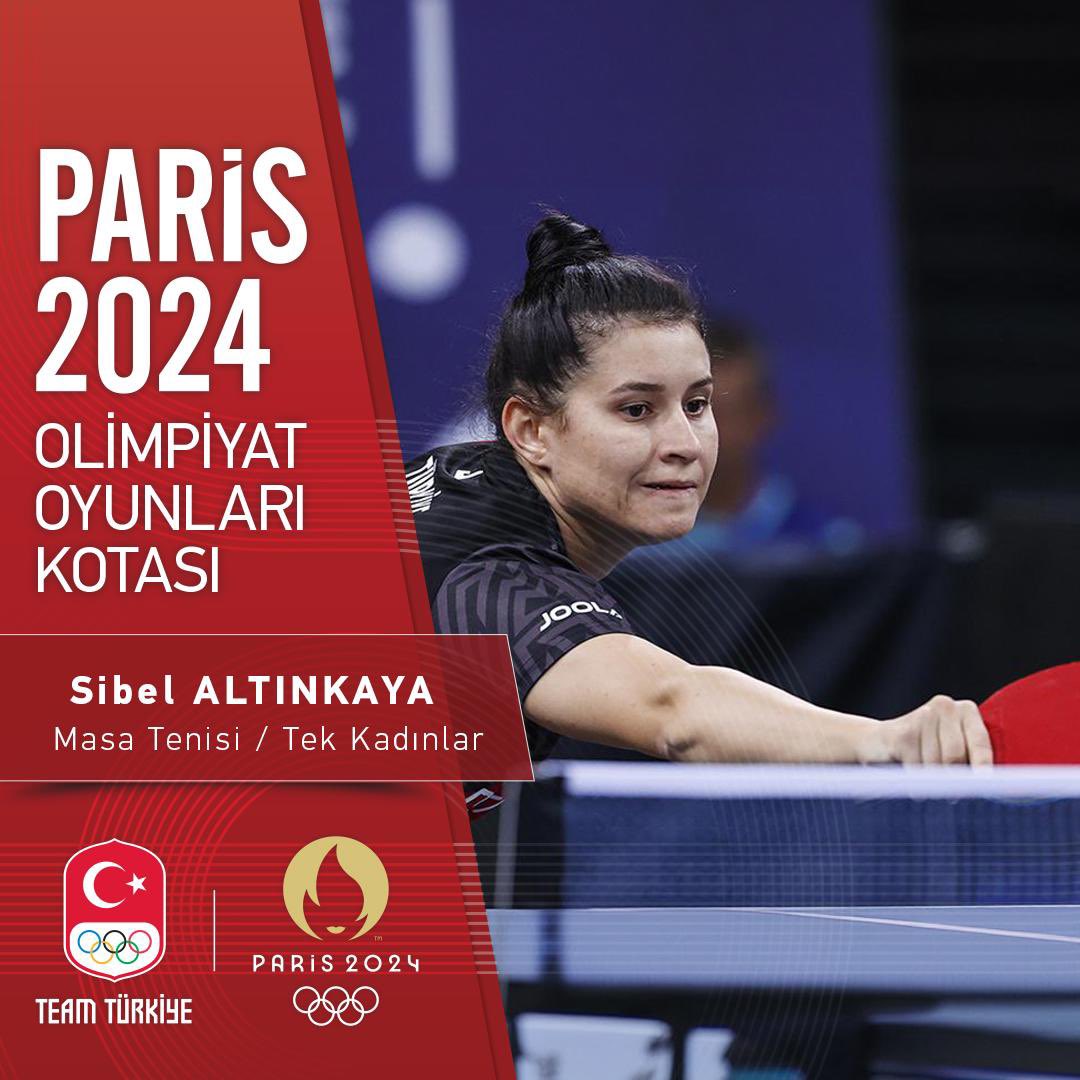 Sibel Altınkaya’dan Paris 2024 Kotası!

Masa tenisi milli sporcumuz Sibel Altınkaya Uluslararası Masa Tenisi Federasyonu’nun yayımladığı Dünya Sıralama Listesi doğrultusunda Paris 2024 Olimpiyat Oyunları’na tek kadınlarda kota kazandı🇹🇷

Tebrikler Sibel👏

<a href="/masatenisifed/">Türkiye Masa Tenisi Federasyonu</a>