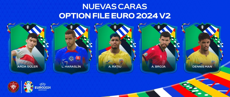 EditemosPES's tweet photo. 🚨 [ACTUALIZACIÓN] ¡¡OF EURO 2024 V2!! 🌍🏆⚽

Link: https://t.co/IoCW4S8jN4

✅Nuevas Selecciones añadidas: Suecia y Noruega
✅Plantillas Actualizadas con los cambios de última hora (En Países Bajos se reemplazo a F. De Jong x Maatsen)
✅Nuevas Faces y Alineaciones actualizadas https://t.co/bGD09Krfnj