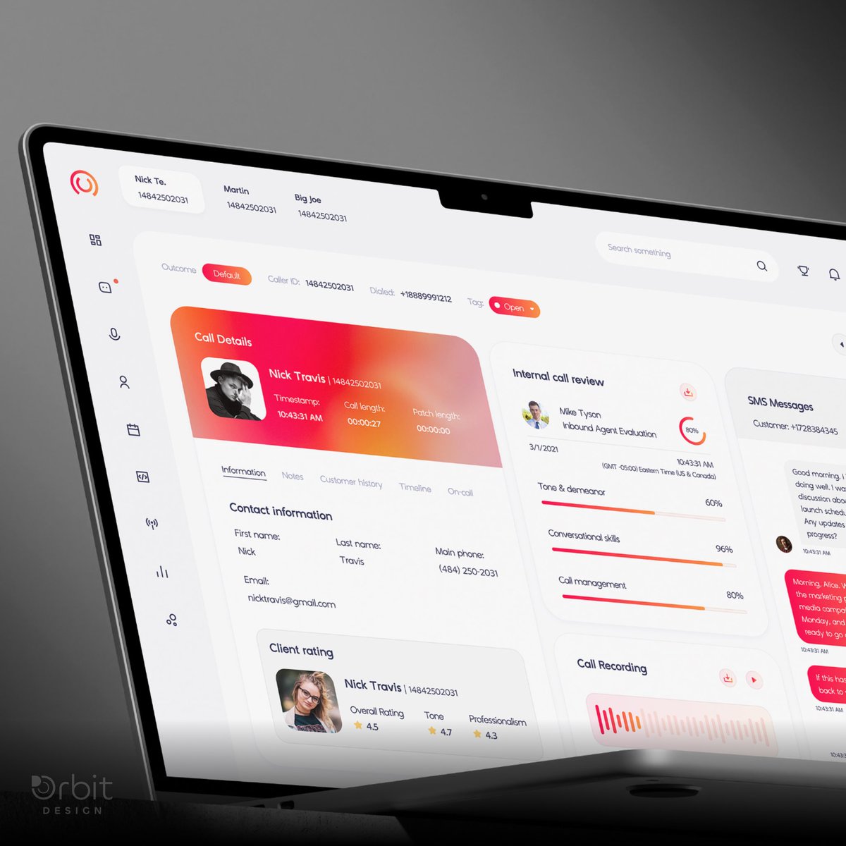 harshildesigner's tweet photo. Just wrapped up designing the UI for a new Call Manager Dashboard! 🚀
Keeping a sleek and intuitive interface to give a modern and minimal look.
#UIDesign #UX #DashboardDesign #CallManager #Productivity #uxdesign #dashboard #ui #uiux #webapp https://t.co/j5RgWnEVIu