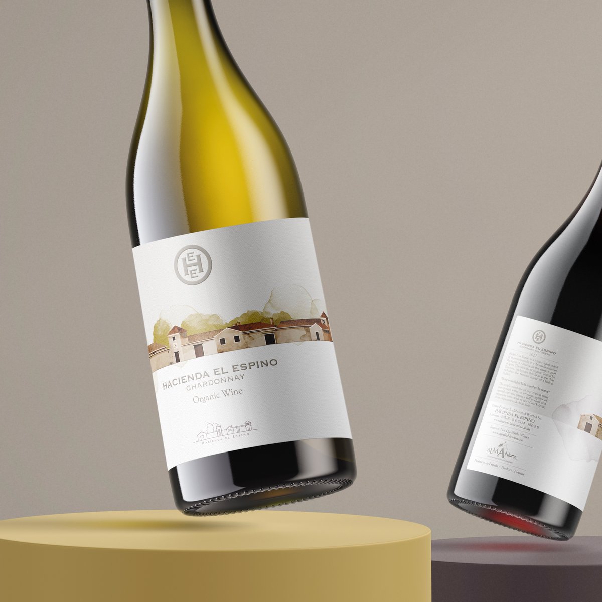 armoder1's tweet image. Diseño imagen Vinos Jóvenes  Hacienda El Espino Garnacha Tintorera y Chardonnay.
#armoderdesign #armoder #packagingdesign #graphicdesign #GiovanniAcquavivaDesign #illustrationGiovanniAcquaviva #design #Almansa #winelabeldesign #wine #haciendaelespino #vino #identity