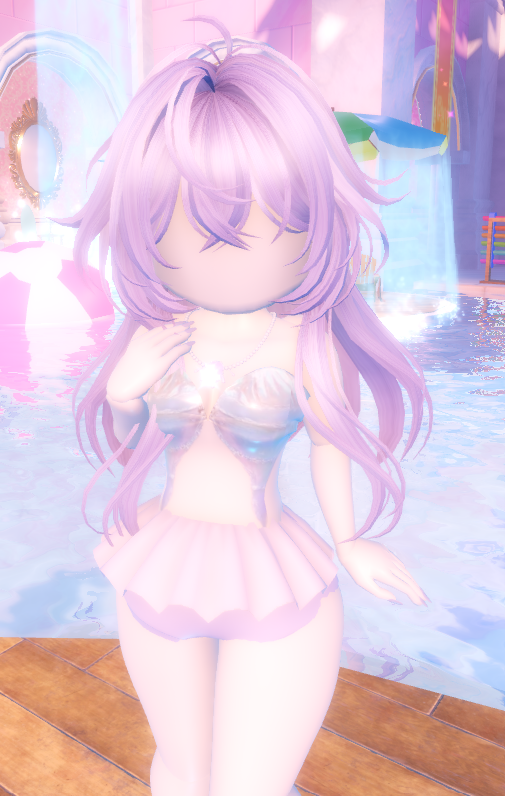 yunayu_u's tweet photo. I made a cute jellyfish themed top :3 🫧 (Use peppermint princess) https://t.co/pivX0Onn3b