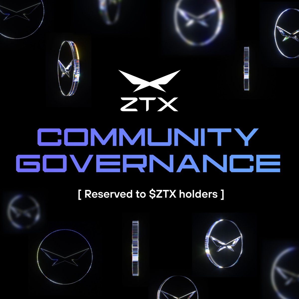 Introducing: ZTX Community Governance 🦋

Join our new forum to have a voice in shaping ZTX's future and vote on proposals using $ZTX

Learn more in our latest Blog: medium.com/ztx-official/z… and read on for an overview 🧵