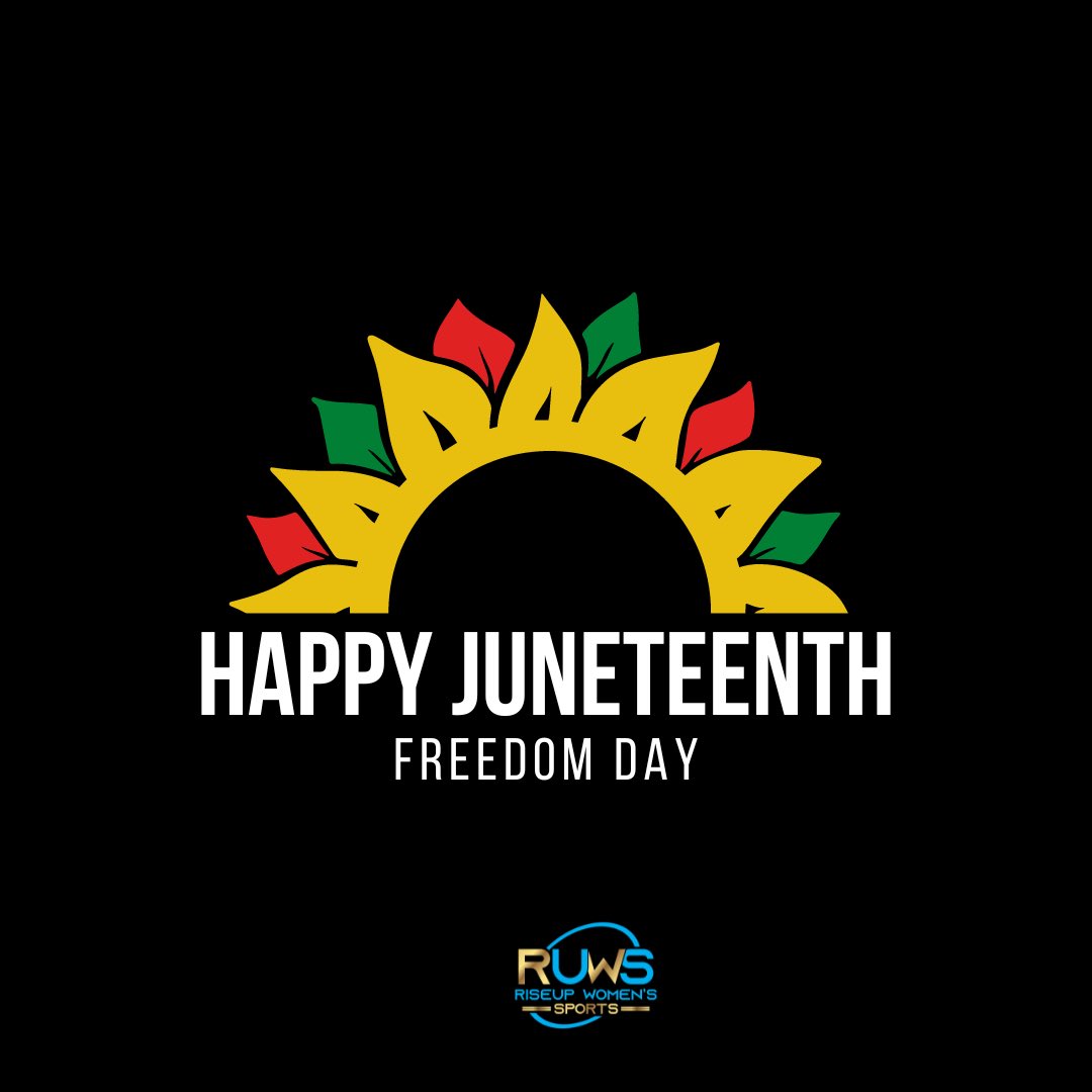 RUWSports's tweet image. RiseUp and Celebrate Juneteenth!
#bbftv  #ruwsports #riseuptakechargeandwin